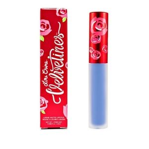 Lime Crime Liquid to Matte Teacup Blue!.